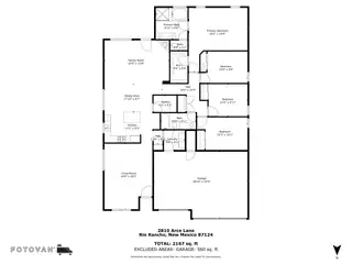 2810 Arce Lane SE Floor Plan