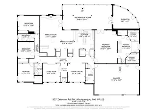 507 Zartman Road SW Floor Plan