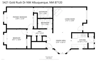 5421 Gold Rush Drive NW Floor Plan