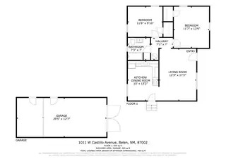 1011 W Castillo Avenue Floor Plan