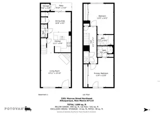 3301 Monroe Street NE E47 Floor Plan