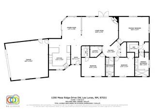 1290 Mesa Ridge Drive SW Floor Plan