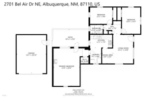 2701 Bel Air Drive NE Floor Plan