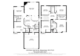 1940 Black Gold Street SE Floor Plan