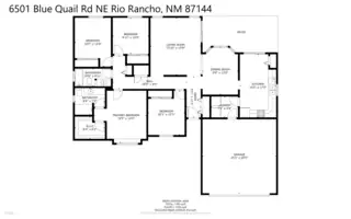 6501 Blue Quail Road NE Floor Plan