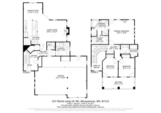 227 MONTE LARGO Drive NE Floor Plan