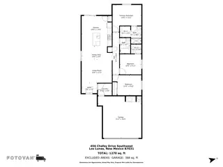 456 Chafey Drive SW Floor Plan