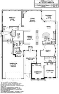 2409 Desert View Road NE Floor Plan
