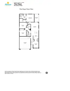 1565 Valle De Colores Street NW Floor Plan