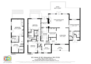 601 Vassar Drive NE Floor Plan