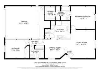 1027 Saw Mill Road Floor Plan