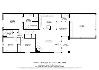 2800 Don Pablo NW Floor Plan
