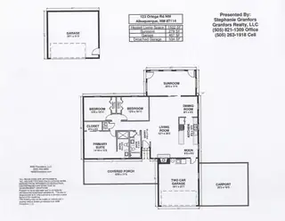 123 Ortega Road NW Floor Plan