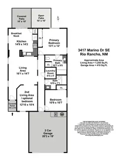 3417 Marino Drive SE Floor Plan