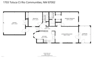 1703 Toluca Court Floor Plan