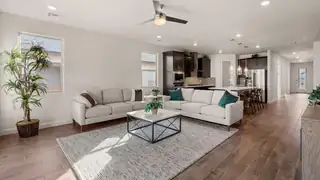 6703 Clayton Drive NE Living Room