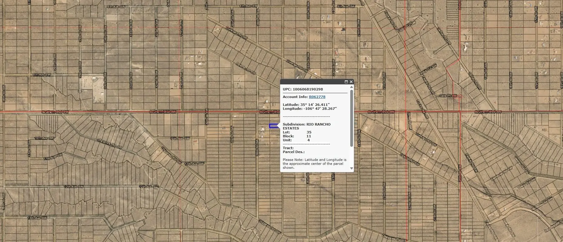 27th (U4 B11 L35) Street SW 4