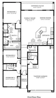 2424 Marble Avenue NE Floor Plan