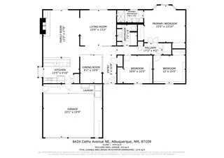 6424 Cathy Avenue NE Floor Plan