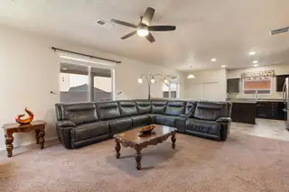 1224 San Gabriel Street Living Room