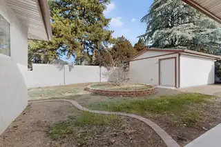 7005 Del Oso Court NE Backyard