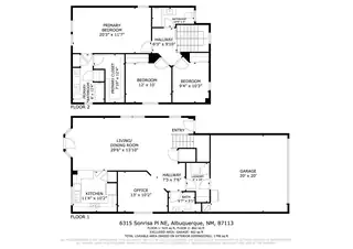 6315 Sonrisa Place NE Floor Plan