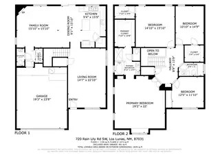 720 Rain Lily Road SW Floor Plan