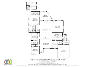 1508 San Carlos Road SW Floor Plan
