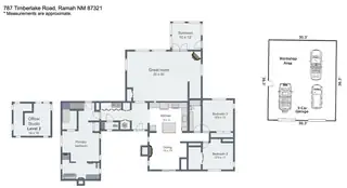 787 Timberlake Road Floor Plan