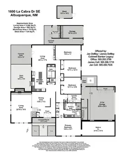 1600 La Cabra Drive SE Floor Plan