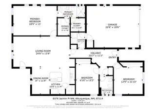 6576 Jazmin Place NW Floor Plan