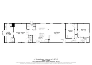 10 Becky Court Floor Plan