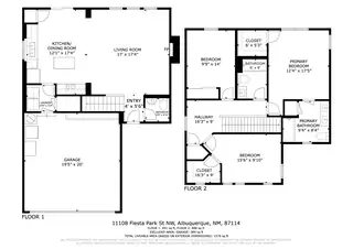 11108 Fiesta Park Street NW Floor Plan