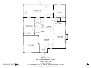 5 Cactus Drive Floor Plan