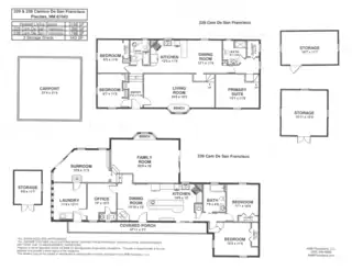 239 & 229 CAMINO DE SAN FRANCISCO Floor Plan