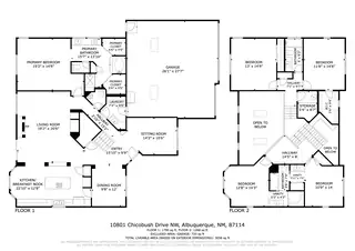 10801 Chicobush Drive NW Floor Plan