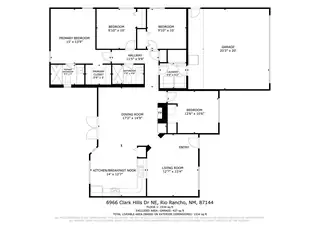 6966 Clark Hills Drive NE Floor Plan