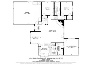 1124 Monte Alto Court NE Floor Plan