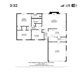 831 Gallahad Street SW Floor Plan