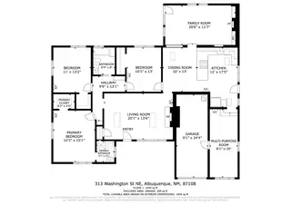313 Washington Street NE Floor Plan