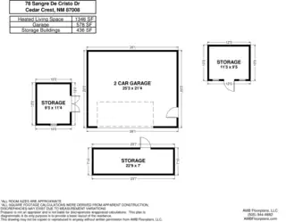 78 Sangre De Cristo Drive Floor Plan