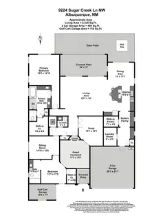 9224 Sugar Creek Lane NW Floor Plan