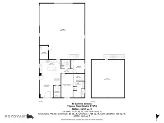 47 Camino Circular Floor Plan