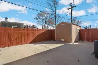 1612 Wisconsin Street NE Backyard