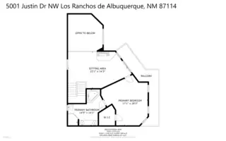 5001 JUSTIN Drive NW Floor Plan