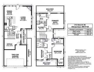 216 Aliso Drive SE Floor Plan