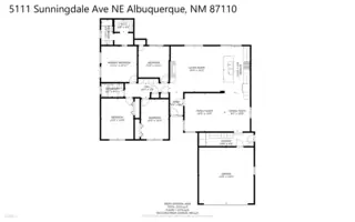 5111 Sunningdale Avenue Avenue NE Floor Plan