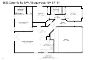 5623 Saturnia Road NW Floor Plan