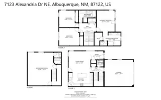 7123 Alexandria Drive NE Floor Plan
