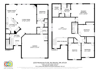 2235 Montevine Court SE Floor Plan